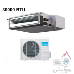 خرید و قیمت داکت اسپلیت اینورتر میدیا 30000 مدل IDR3-X90M