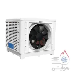 کولر آبی پلیمری روبرو زن نیرو تهویه البرز 18000