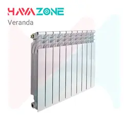 رادیاتور 10 پره ایران رادیاتور مدل سولار (وراندا) 500