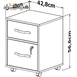 فایل کشویی هیراد مدل F16