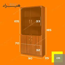 کمد اداری هیراد مدل K111