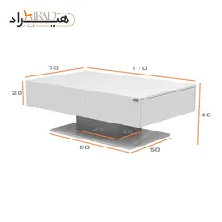 میز جلو مبلی هیراد مدل J17