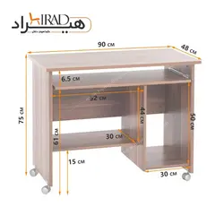 میز کامپیوتر هیراد مدل R101