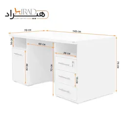 میز مدیریت هیراد مدل M917