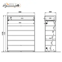 جاکفشی هیراد مدل H101