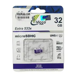 کارت حافظه 32 گیگ مدل Extra 533x Vicco بررسی قیمت و مشخصات | هایتل کالا