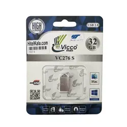 فلش مموری ویکو مدل VC276 S ظرفیت 32 گیگابایت بررسی قیمت و مشخصات | هایتل کالا