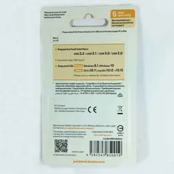 فلش ۱۶ گیگ کیوکسیا Kioxia U301 USB3.2 جنس پلاستیک و سفید رنگ | هایتل کالا