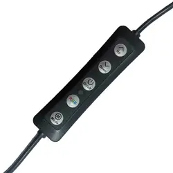 رینگ لایت RGB مدل MJ36 کنترل دار 14 اینچ | هایتل کالا