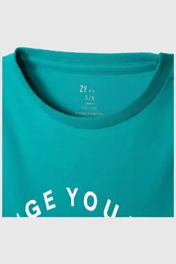 تیشرت یقه گرد پسرانه برند زیپی | خرید آنلاین تیشرت بچگانه | فروشگاه اچ مد