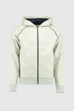 سوئیشرت زیپ دار آستین بلند