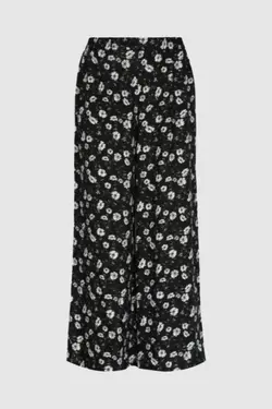 شلوار پارچه ای گلدار