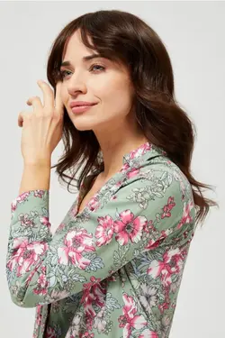 شومیز گلدار