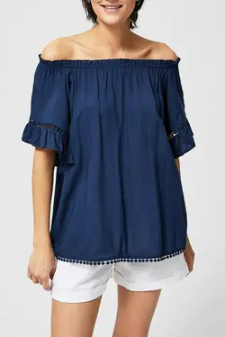 بلوز بدون سرشانه