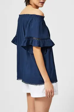 بلوز بدون سرشانه