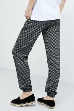 شلوار پارچه ای گلدار