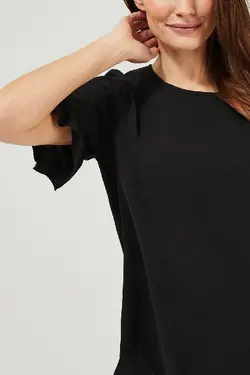 بلوز چین دار