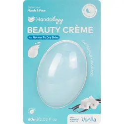 کرم مرطوب کننده مناسب پوست نرمال تا خشک حاوی رایحه وانیل هندولوژی ظرفیت 60 میلی لیتر