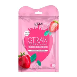 ماسک ورقه ای دبل شیت ماسک توت فرنگی و نعناع وارمی