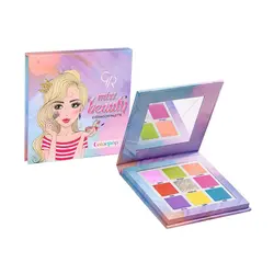 پالت سایه چشم میس بیوتی مدل COLORPOP گلدن رز