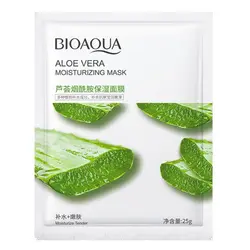 ماسک ورقه ای مرطوب کننده و جوان کننده آلوئه ورا بایوآکوا