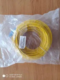 پچ کورد فیبر نوری سینگل مود J-LC-SC-PC متراژ ۳۰ متر