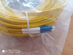 پچ کورد فیبر نوری سینگل مود J-LC-SC-PC متراژ ۳۰ متر