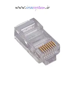 سوکت شبکه Cat6 UTP Connector بسته 10 عددی