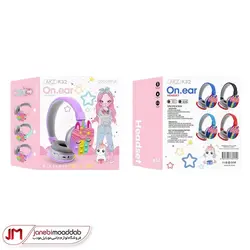 هدست طرح یونیکورنی فیجت دار مدل AKZ-K32