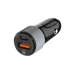 شارژر فندکی فست الدینیو مدل LDNIO C510Q همراه با کابل شارژ