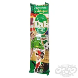 تک اسپاگتی غنی شده قطر 1/5 با طرح جام جهانی 500 گرم