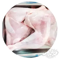 گوشت ران کامل بوقلمون 1عدد حدود 2200 گرم