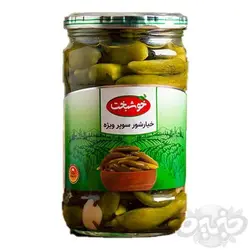 خوشبخت خیارشور سوپر ویژه  680 گرم