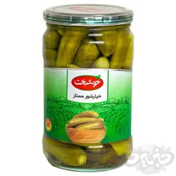 خوشبخت خیارشور ممتاز 680 گرم