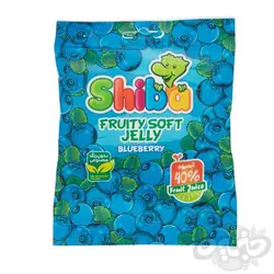 شیبا پاستیل سافت جلی آبمیوه ای با طعم بلوبری 90 گرم
