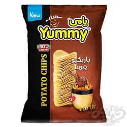 یامی چیپس همسان سلفونی باربیکیو 50 گرم