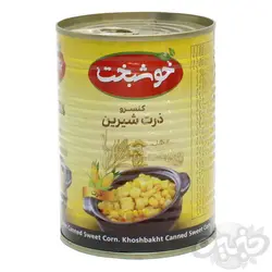 خوشبخت کنسرو ذرت شیرین ۳۸۰ گرم