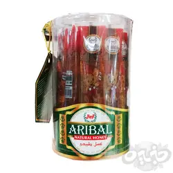 آریبال عسل تیوپی ۲۵ گرمی ۱۲ عدد ساشه