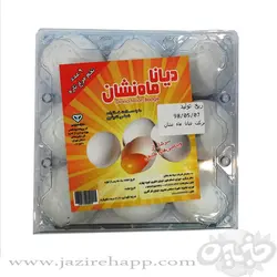 دیانا ماه نشان تخم مرغ ۹ عددی