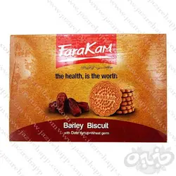 فراکام بیسکوئیت جوانه گندم و شهد خرما ۵۰۰ گرم