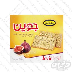 گرجی بیسکویت حاوی شیره انجیر و آرد جو با تزئین کنجد و شوید ۹۲۰ گرمی