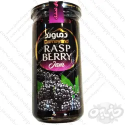 دماوند مربای تمشک شیشه ای ۳۰۰ گرمی