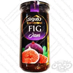 دماوند مربای انجیر شیشه ای ۳۰۰ گرمی