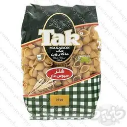 تک ماکارونی شلز سبوس دار بسته سلفونی ۵۰۰گرم