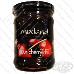 میکس لند مربای آلبالو شیشه ۳۰۰ گرمی