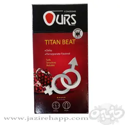 Titan Beat کاندوم تاخیری تنگ کننده انار