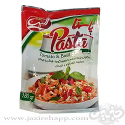 آماده لذیذ ماکارونی نیمه آماده با طعم گوجه فرنگی و ریحان