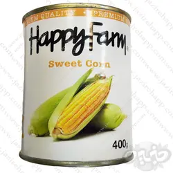 هپی فارم کنسرو ذرت ۴۰۰ گرمی