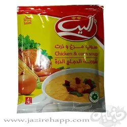 الیت سوپ مرغ و ذرت