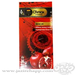 CLIMAX کاندوم تاخیری خاردار شیاردار انار ۱۲ عددی